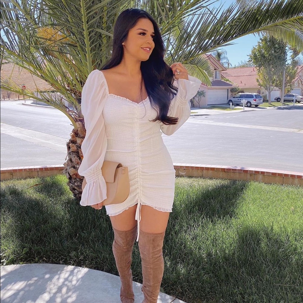 Size medium Oh Polly white dress